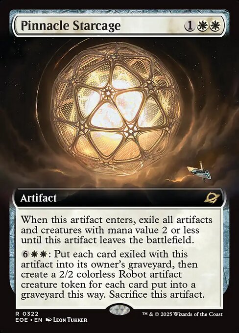 Pinnacle Starcage - Edge of Eternities - Extended Art