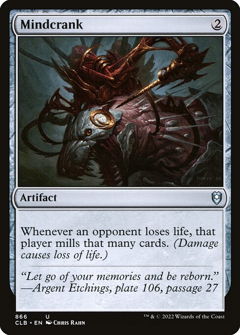 Mindcrank - Commander Legends: Battle for Baldur's Gate