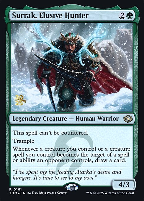 Surrak, Elusive Hunter - Tarkir: Dragonstorm Promos