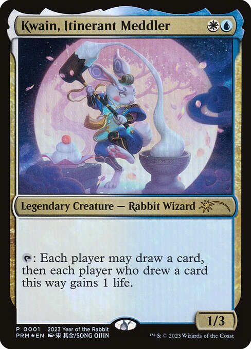 Kwain, Itinerant Meddler - Year of the Rabbit 2023