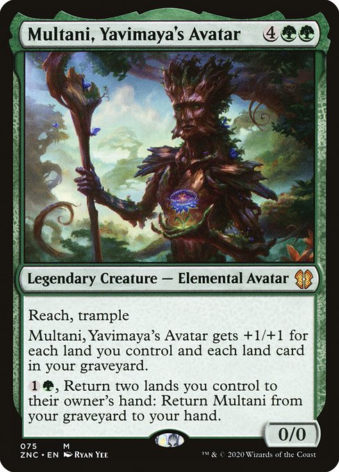 Multani, Yavimaya's Avatar - Zendikar Rising Commander