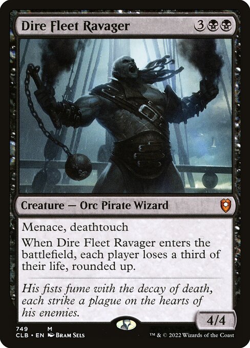 Dire Fleet Ravager - Commander Legends: Battle for Baldur's Gate