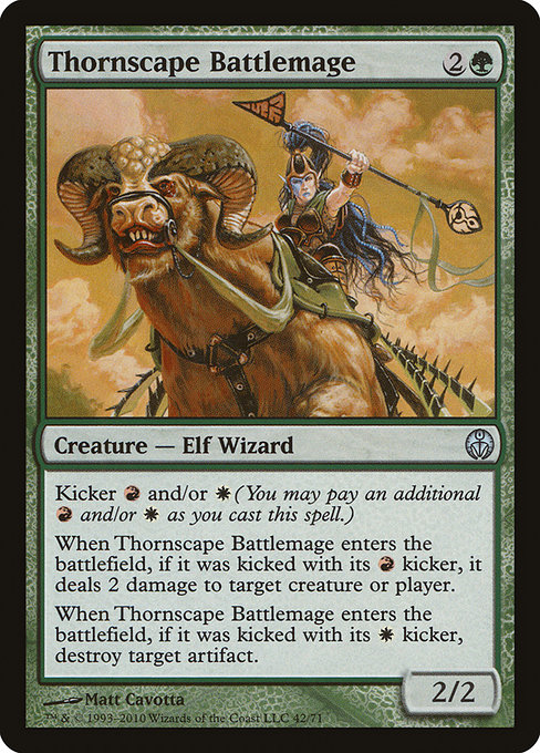 Thornscape Battlemage - Duel Decks: Phyrexia vs. the Coalition