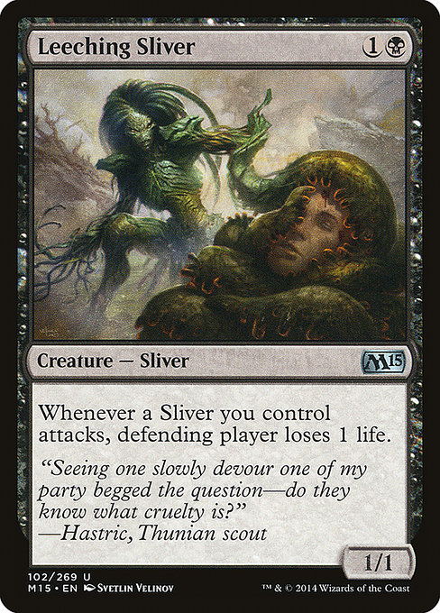 Leeching Sliver - Magic 2015