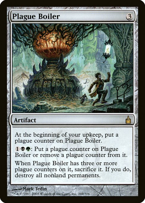 Plague Boiler - Ravnica: City of Guilds