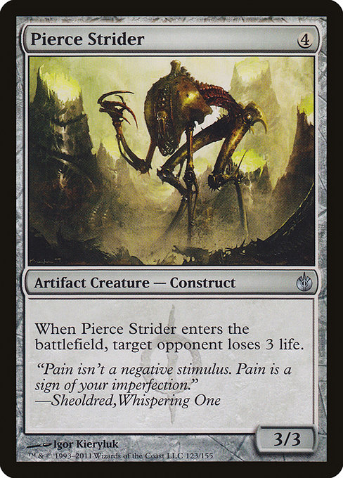 Pierce Strider - Mirrodin Besieged