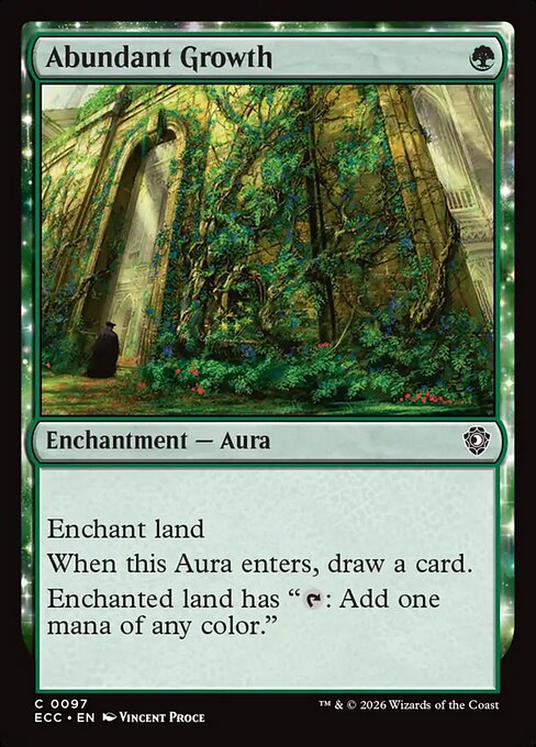 Abundant Growth - Lorwyn Eclipsed Commander