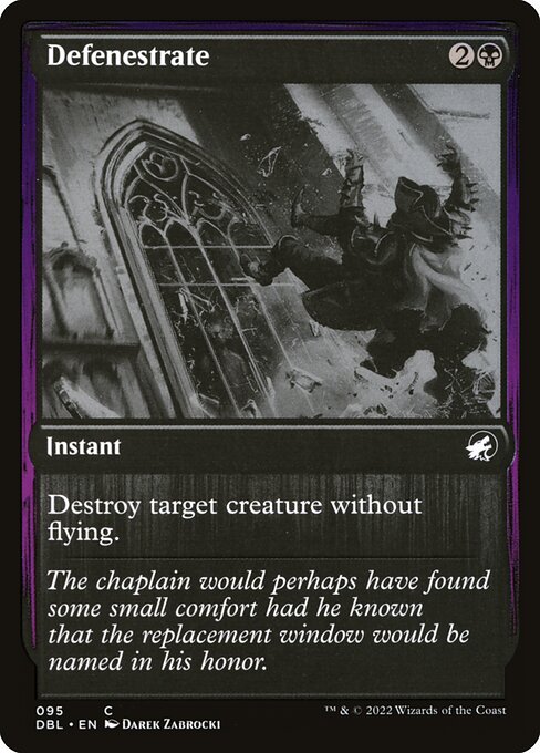 Defenestrate - Innistrad: Double Feature