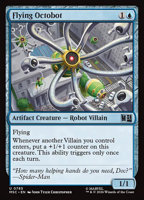 Flying Octobot - Marvel Super Heroes Commander