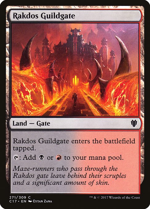 Rakdos Guildgate - Commander 2017