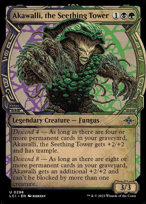 Akawalli, the Seething Tower - The Lost Caverns of Ixalan - Showcase