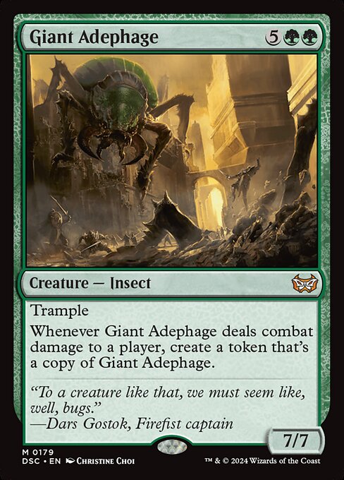 Giant Adephage - Duskmourn: House of Horror Commander