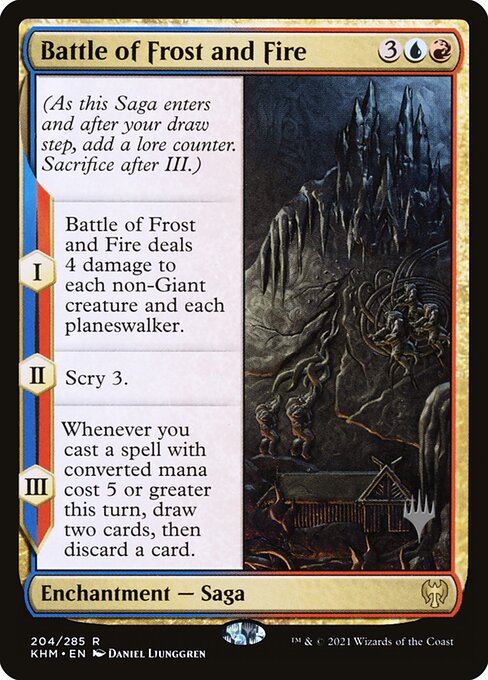 Battle of Frost and Fire - Kaldheim Promos