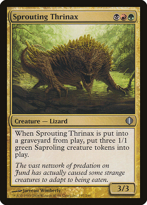 Sprouting Thrinax - Shards of Alara