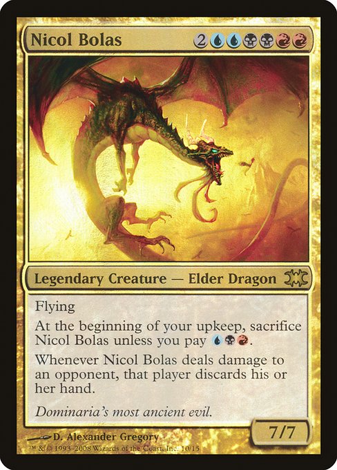 Nicol Bolas - From the Vault: Dragons - Promo Foil