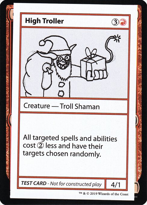 High Troller - Mystery Booster Playtest Cards 2021