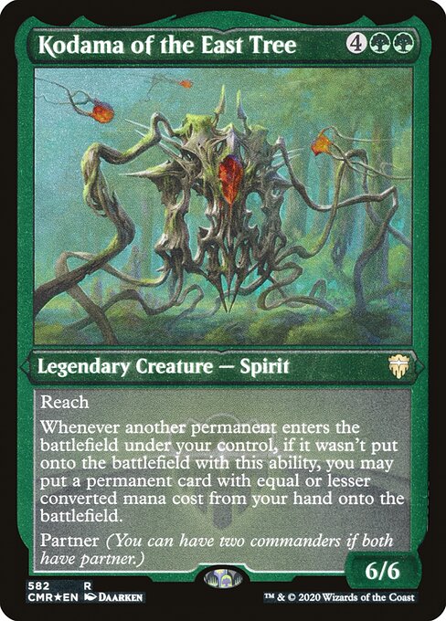 Kodama of the East Tree - Commander Legends - Etched Foil