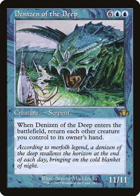 Denizen of the Deep - Dominaria Remastered