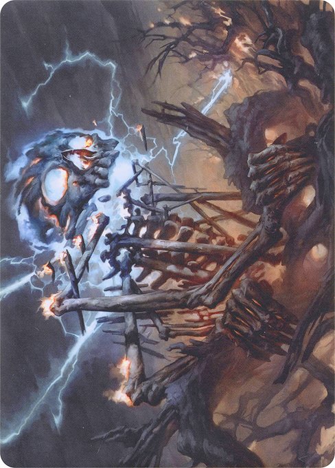 Lightning Skelemental - Modern Horizons Art Series