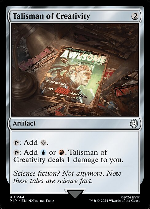 Talisman of Creativity - Fallout