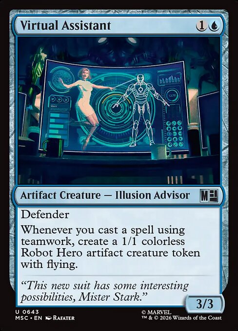 Virtual Assistant - Marvel Super Heroes Commander