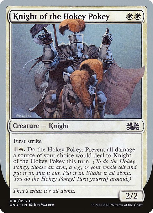 Knight of the Hokey Pokey - Unsanctioned