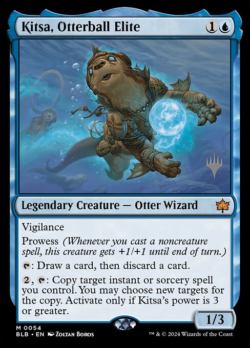 Kitsa, Otterball Elite - Bloomburrow Promos