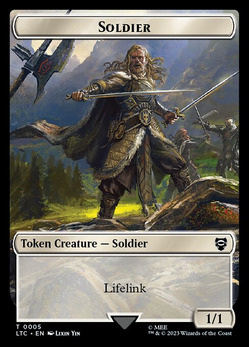 Soldier - Tales of Middle-earth Commander Tokens