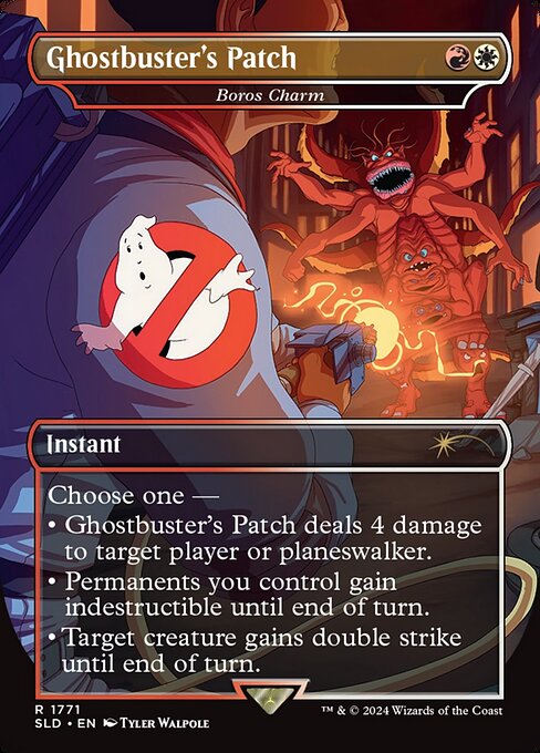 Ghostbuster's Patch (Boros Charm) - Secret Lair Drop