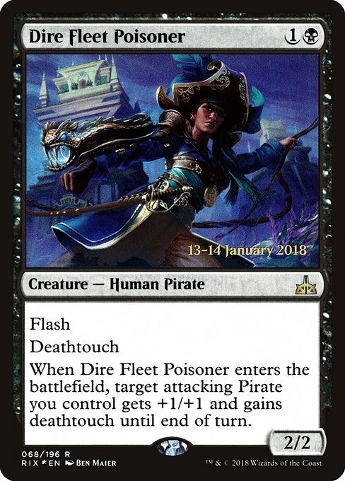 Dire Fleet Poisoner - Rivals of Ixalan Promos