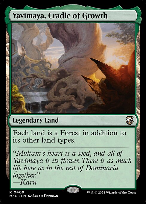 Yavimaya, Cradle of Growth - Modern Horizons 3 Commander