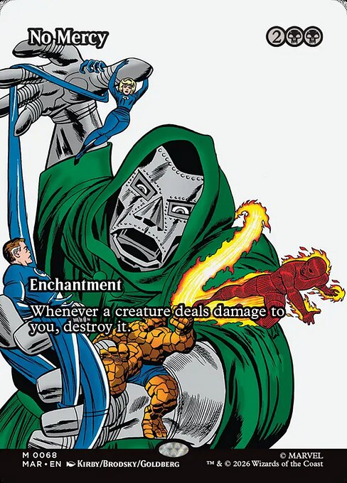 No Mercy - Marvel Universe - Borderless