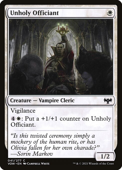 Unholy Officiant - Innistrad: Crimson Vow