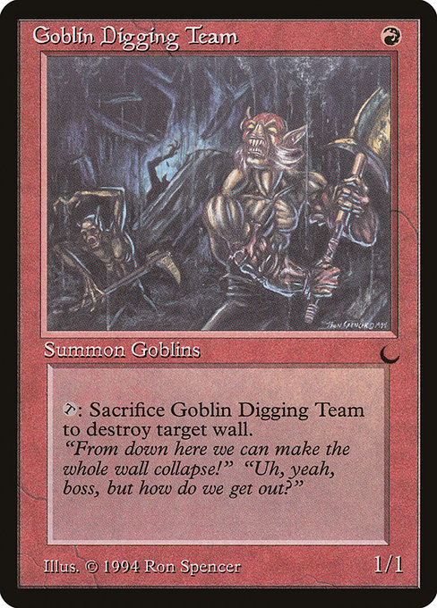 Goblin Digging Team - The Dark