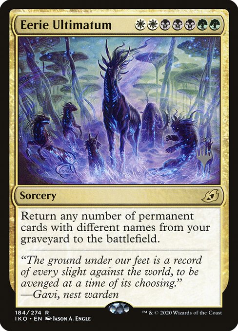 Eerie Ultimatum - Ikoria: Lair of Behemoths Promos