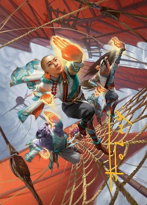 Aligned Heart - Tarkir: Dragonstorm Art Series - Borderless