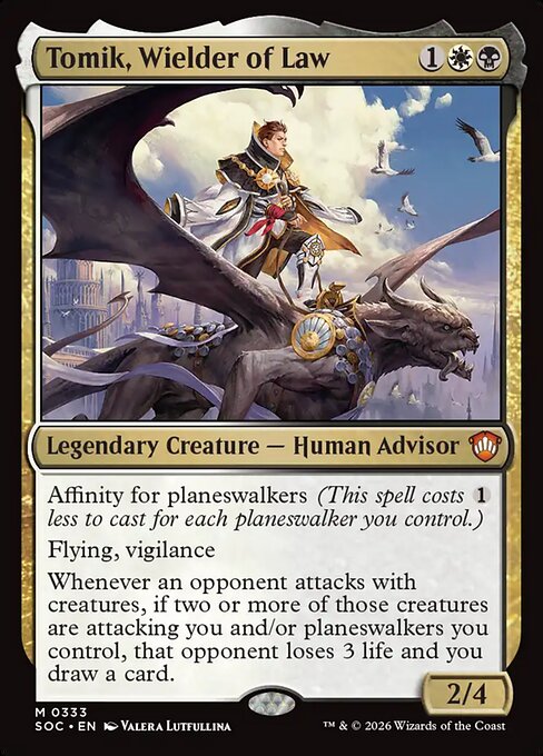 Tomik, Wielder of Law - Secrets of Strixhaven Commander