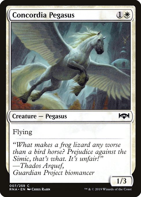 Concordia Pegasus - Ravnica Allegiance