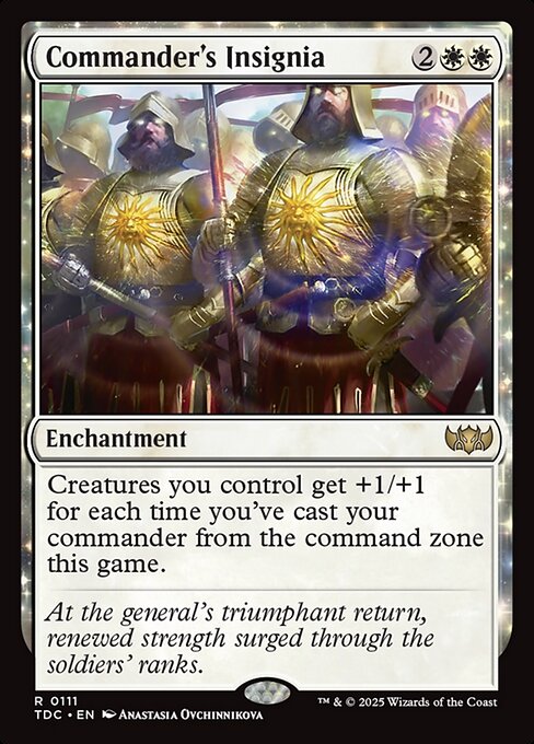 Commander's Insignia - Tarkir: Dragonstorm Commander