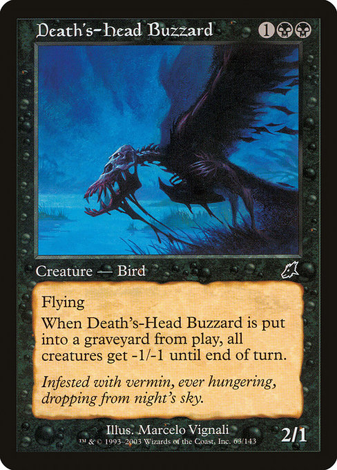 Death's-Head Buzzard - Scourge