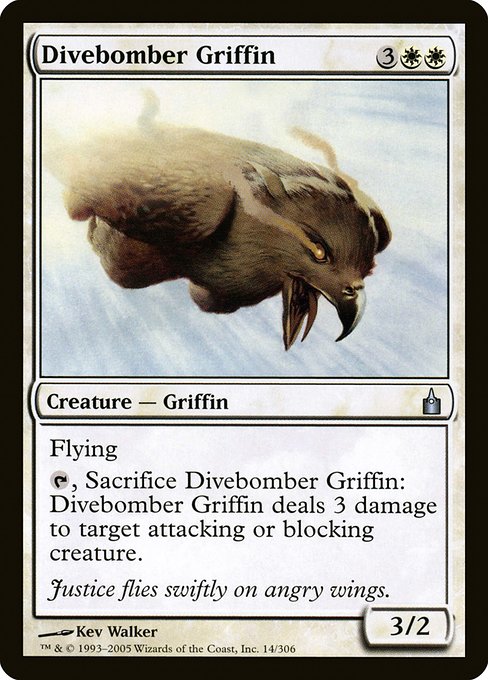 Divebomber Griffin - Ravnica: City of Guilds