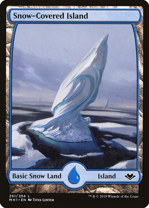 Snow-Covered Island - Modern Horizons