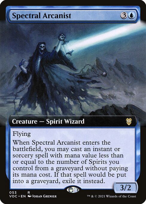 Spectral Arcanist - Crimson Vow Commander