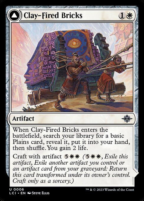 Clay-Fired Bricks // Cosmium Kiln - The Lost Caverns of Ixalan