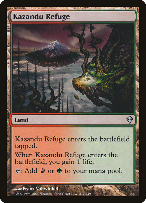 Kazandu Refuge - Zendikar