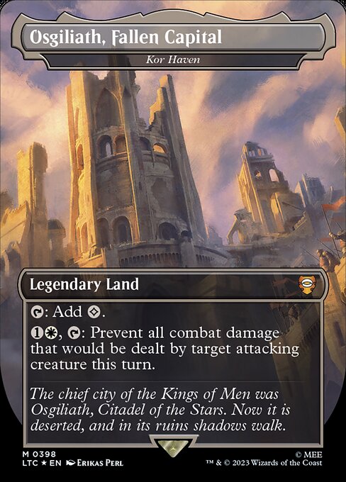 Osgiliath, Fallen Capital (Kor Haven) - Tales of Middle-earth Commander - Surge Foil