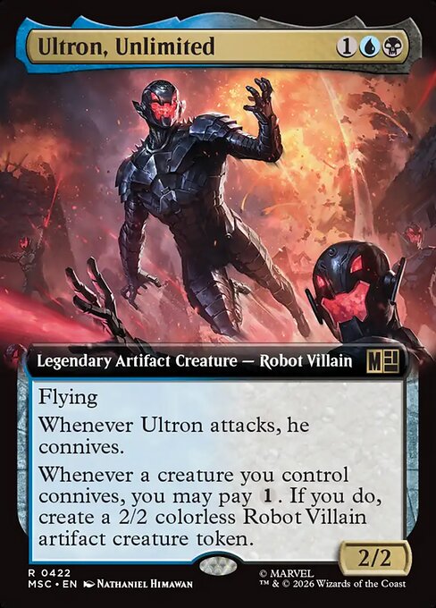 Ultron, Unlimited - Marvel Super Heroes Commander - Extended Art