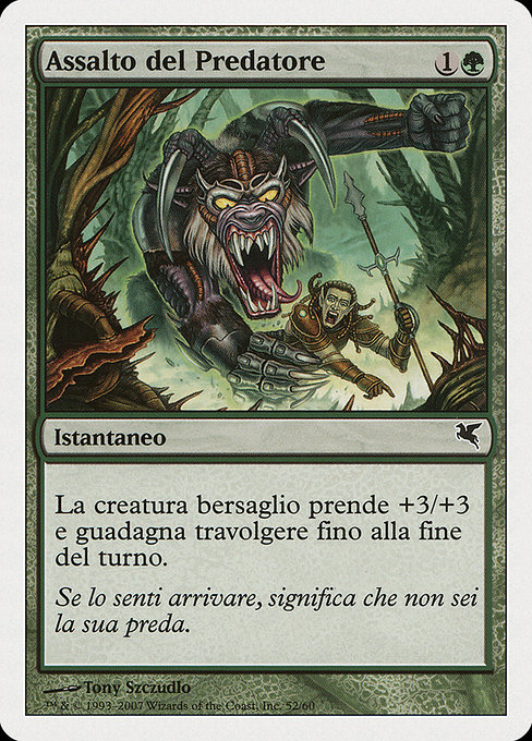 Assalto del Predatore (Predator's Strike) - Salvat 2005