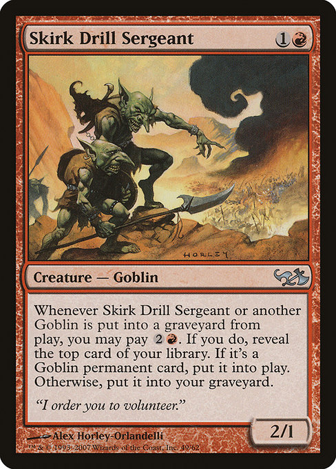 Skirk Drill Sergeant - Duel Decks: Elves vs. Goblins