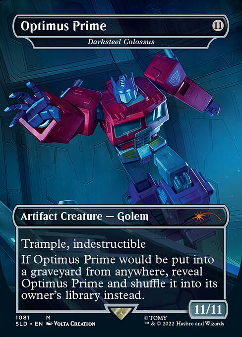 Optimus Prime // Optimus Prime (Darksteel Colossus) - Secret Lair Drop